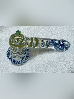 Beautiful Glass Color changing water bubbler